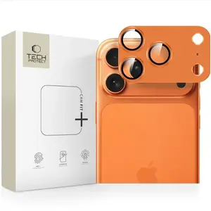 Protective Full Fit Case Tech‑Protect for Apple iPhone 17 Pro — Cosmic Orange