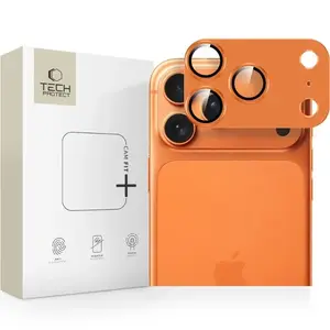 Protective case Tech-Protect Camfull Fit for Apple iPhone 17 Pro Max — compatible, Cosmic Orange
