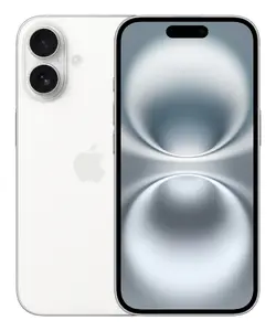Apple iPhone 16 128GB Smartphone, 6.1-inch Display, 48MP Dual Camera, 5G, iOS 18, White