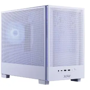Корпус для ПК Mid-Tower ADATA XPG VALOR MESH NANO White — midi-tower, поддержка HDD 2.5/3.5", задний вентилятор 120 мм, верх 120/140 мм, 436×220×357 мм