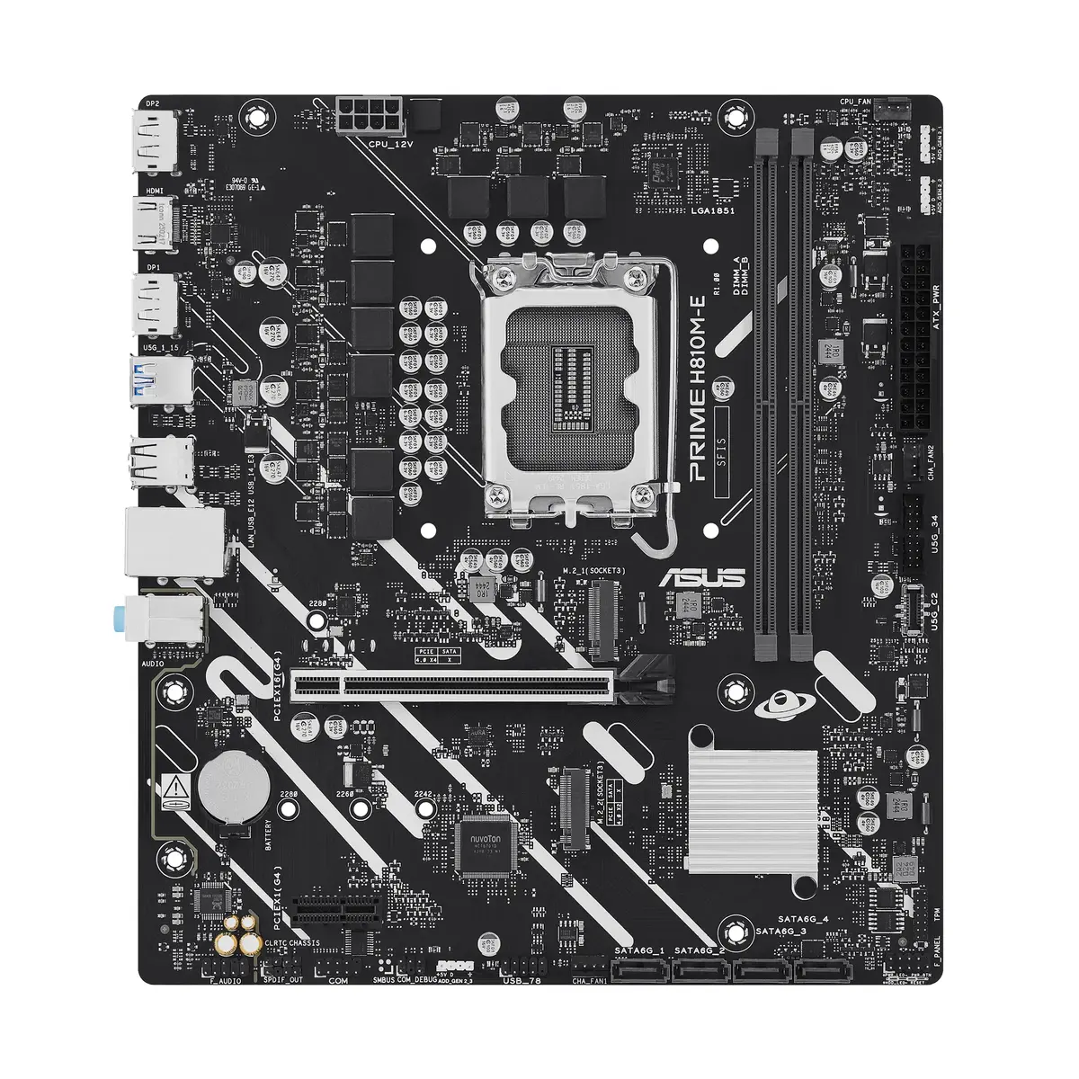 Asus PRIME H810M-E-CSM Micro ATX Mātesplate