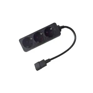 Сетевой удлинитель MaxLink 3x 230В Schuko на UPS IEC320-C14, длина 30 см