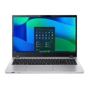 Laptop Acer TravelMate TMP215-55 — QHD IPS, Intel Core i5-120U, 16GB RAM, 512GB SSD, Intel Iris Xe, Windows 11 Pro, Silver, 3‑year warranty