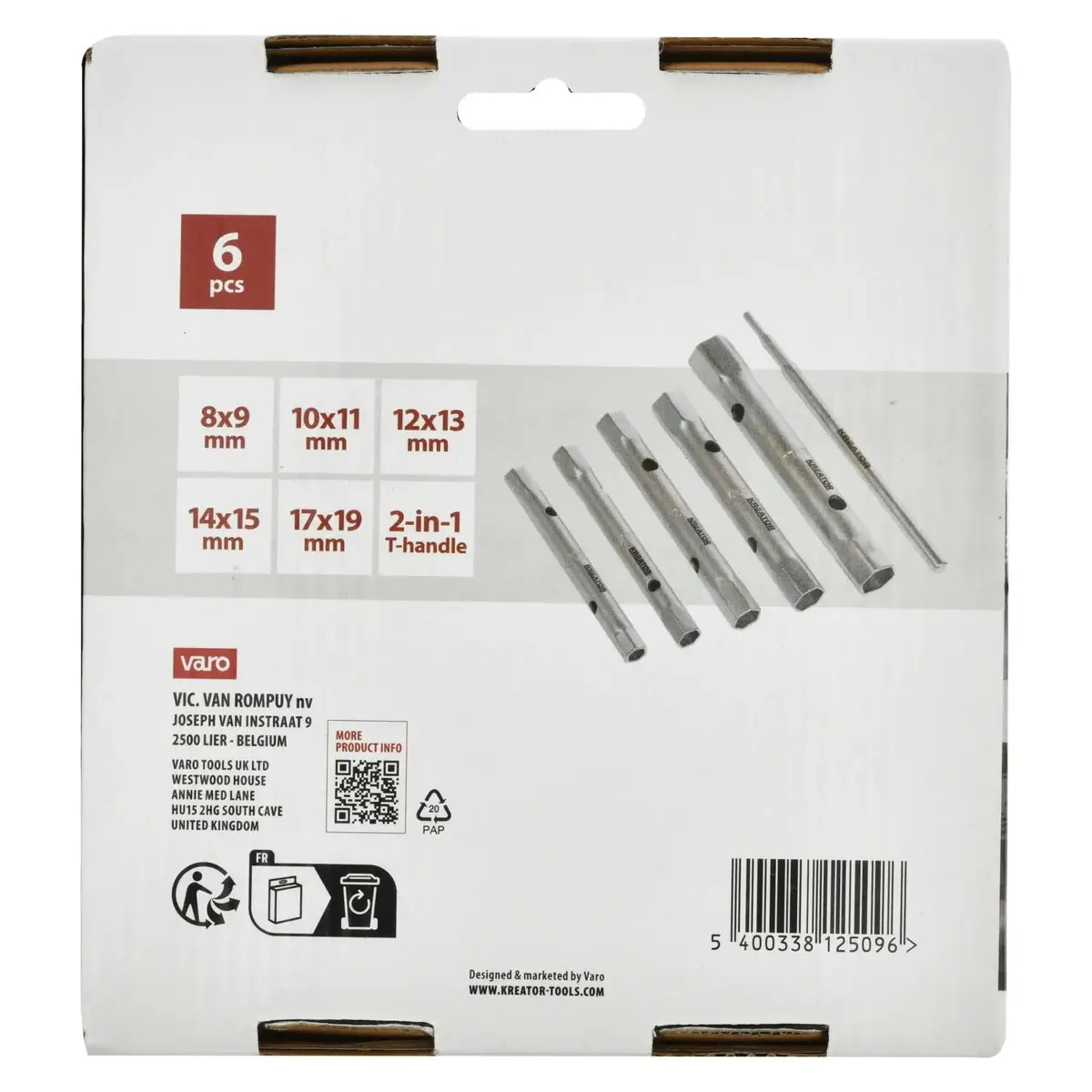 KREATOR combination wrench set KRTH31403 Photo 6