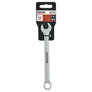 Combination Wrench KREATOR KRTH30408 13 mm, 170 mm, Chrome Vanadium