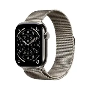 Умные часы Apple Watch S11 Cell 46 с ремешком Elegant Natural — 46 мм, сотовая