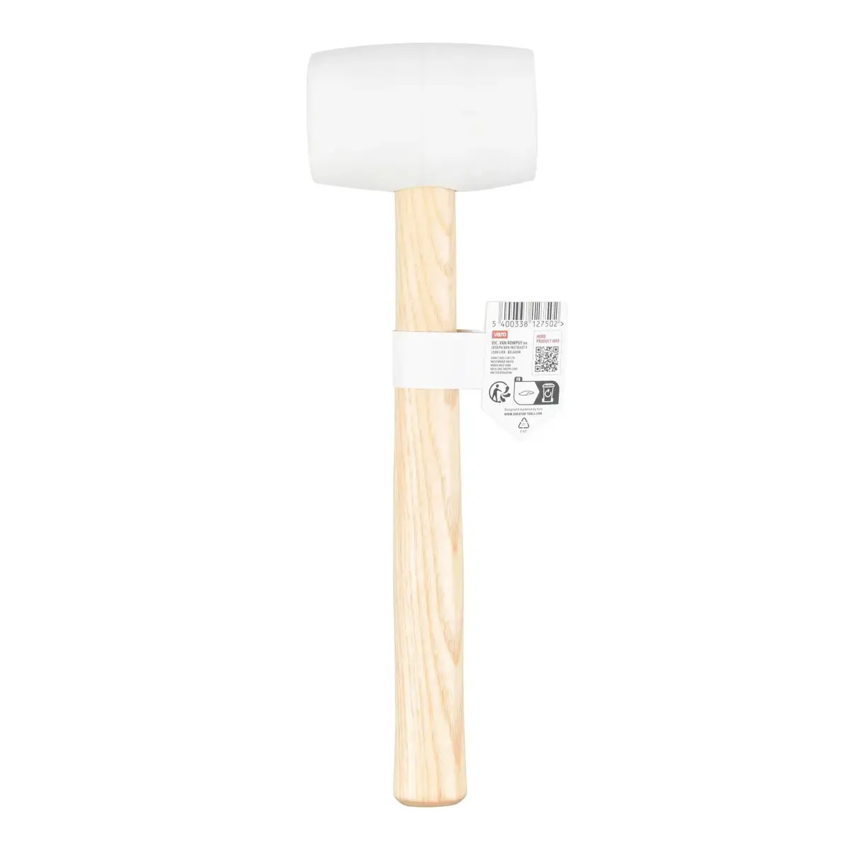 Rubber Hammer KREATOR 450g 95x60mm 260mm Handle Photo 2