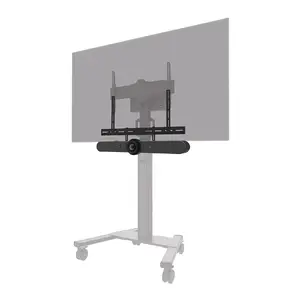 Videobar mount Neomounts AV30-500BL for 43–110" displays — VESA up to 600×400, max 10 kg, width 900 mm