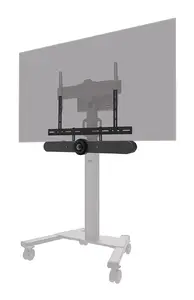 Neomounts AV30-500BL Videobar kit for 43-110" screens, universal mounting system supporting up to 10 kg with VESA compatibility up to 800x600