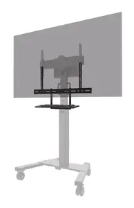 Neomounts AV40-500BL Universal Keyboard Shelf Kit for 43 to 110-inch Displays with VESA Mount Support and Maximum Load Capacity of 2.5 kg