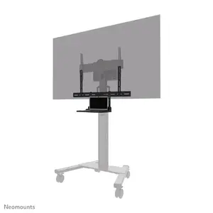 Neomounts Laptop shelf kit AV45-500BL for 43–110" screens, VESA up to 600x400, max 2.5 kg, 900×242×640 mm