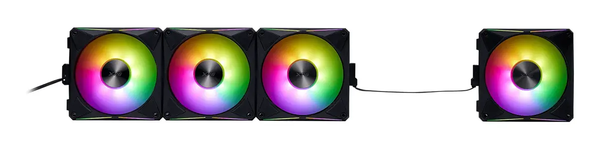 Ventilators ADATA XPG HURRICANE MAG 120 ARGB PWM Photo 2