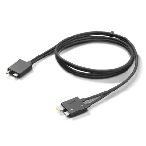 Кабель Thunderbolt Lenovo ISG 4X91K16970, 0.7 м, 40 Gbit/s, штекер–штекер, чёрный
