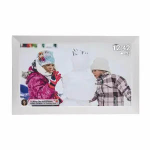 Digital photo frame DENVER PFF-1504W 39.6 cm (15.6") IPS 1920x1080, 32 GB, MicroSD, USB Type-A/Type-C, Wi‑Fi, touchscreen, white