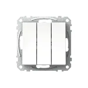 Выключатель Schneider Electric WDE002536 — однополюсный клавишный, стандартного размера