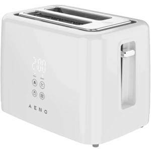 Grauzdētājs AENO ATS0002W 2 sloti, 780–930 W, 220–240 V 50–60 Hz, 3 režīmi, 7 brūnināšanas pakāpes, balts