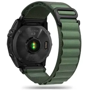 Неопреновый ремешок Tech-Protect для Garmin Fenix 5/6/6 Pro/7 — тёмно-зелёный