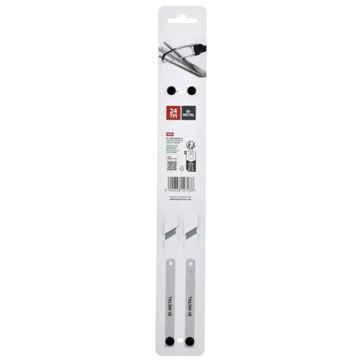 Zāģa asmens KREATOR bimetāls 300 mm 24 TPI Photo 3