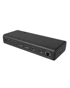 ICY BOX IB-DK7401-CU31 Docking Station 17-in-1 USB 3.2 Gen 2 Type-C with six video output, 140 W Power Delivery, 2.5G Ethernet, and card reader