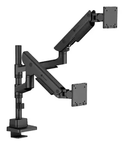 Подставка для мониторов icybox IB-MS702-T — настольный кронштейн для 2 мониторов до 57" и 27 кг