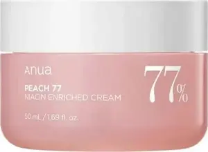 Face cream Anua Peach 77% Enriched Cream — 77% peach extract, moisturizing and nourishing formula