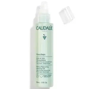Attīrošais eļļas līdzeklis Caudalie MAKE-UP REMOVING CLEANSING OIL VINOCLEAN 150 ml sievietēm, universāla āda