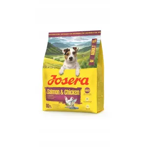 Сухой корм для собак JOSERA Mini Adult Salmon & Chicken 3 кг — для взрослых мелких пород, белок 26%, жир 16%