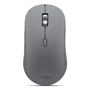 Wireless ambidextrous mouse Lenovo Yoga Office Bluetooth 5.3 Optical 4000 DPI, 8 buttons, grey, AA battery