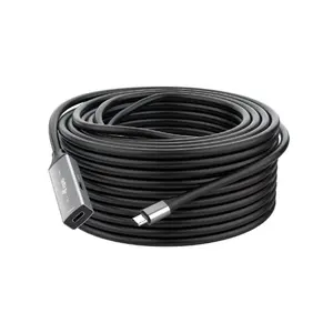 USB-C to USB-C Active Extension Cable EQUIP 5 m, USB 3.2 Gen 1 (5 Gbps), nickel-plated contacts, black