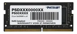 Laptop memory module PATRIOT Signature Line 8 GB DDR4 2400 MT/s 262-pin SO-DIMM 1.2V CL17