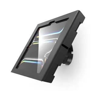 Wall mount enclosure Compulocks Apex for iPad Pro 11" M4 & M5 — tilting, black, includes 2 keys