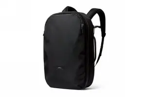 Mugursoma Bellroy Transit Travel Pack Pro 38L — melna, tilpums 38 L, ceļošanai