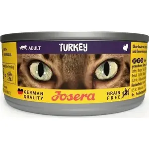 Mitrs kaķu barība JOSERA Cat Turkey 85 g paciņa, vienreizēja porcija