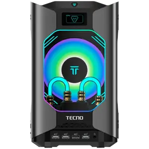 Мини‑ПК для игр TECNO MEGAMINI GAMING G1 — Intel i7-13620H, DDR5 16GB, 1TB SSD, RTX 4060 8GB, водяное охлаждение, Wi‑Fi 6, BT 5.2, 2.5G LAN, Windows 11