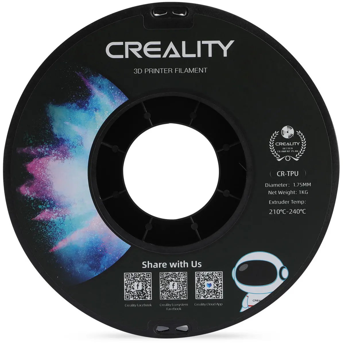 Creality TPU 1.75 mm Red 1 kg filament 3301040034 Photo 4