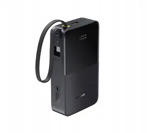 Power bank Baseus EnerFill Bipow2 Pro — 20000 mAh, PD 3.0 & QC 3.0, 22.5W, 1×USB-A + 1×USB-C, Black, up to 3 devices