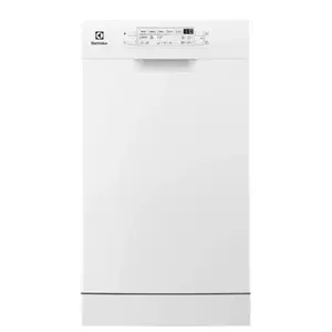 Built-in dishwasher Electrolux ESM63300SW — semi built-in slimline 45 cm, 10 place settings, 44 dB, White