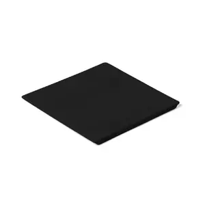 Porcelain serving board COMAS LAB DOUBLE 18.5 x 18.5 cm, black
