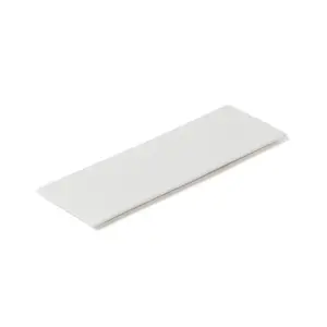 Porcelain serving board COMAS LAB SIMPLE 9.25 x 27.7 cm white