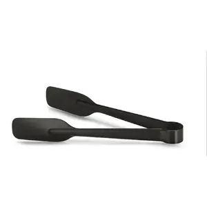 Cake serving tongs COMAS ELEGANT 24 cm, black with stainless steel handles