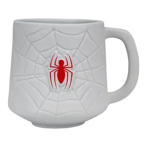 Mug Paladone Spiderman Shaped Mug Grey 0.45 L, single piece, 127.6×97.4×100.5 mm