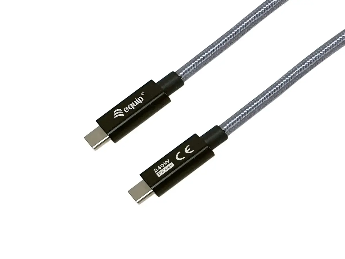 Кабель EQUIP USB-C — USB-C 2,0 м, USB 3.2 Gen 2x2 Photo 2