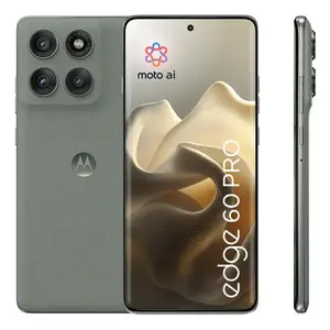 Смартфон Motorola edge 60 pro PB7X0090DE — 6,67" OLED, MediaTek Dimensity, 8 ГБ RAM, 256 ГБ, тройная 50 МП камера, 6000 мА·ч, Dual SIM, IP68, серый