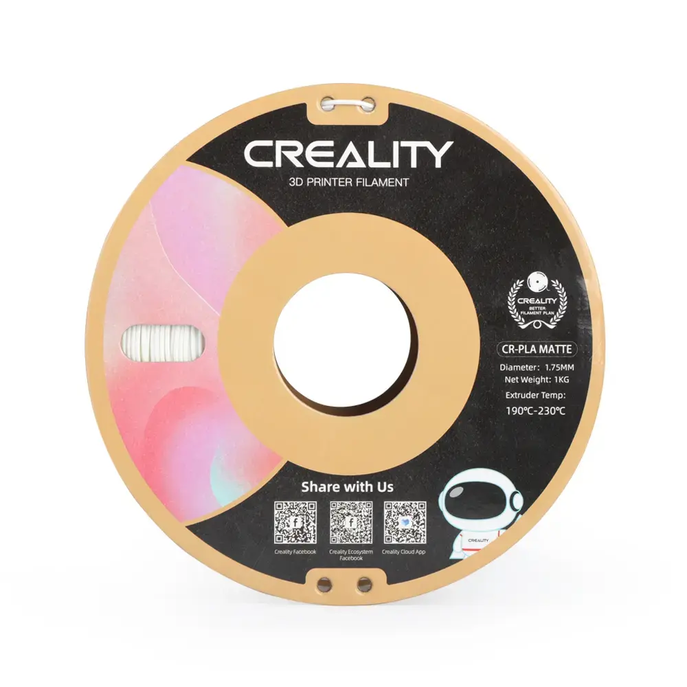 Filament PLA Creality 1.75 мм белый 1 кг 3301010296 Photo 3