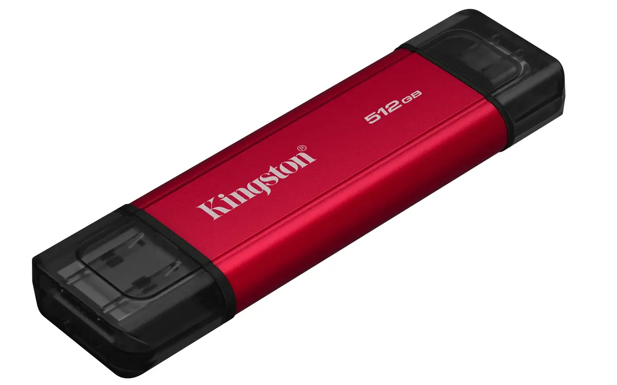 Kingston 512 ГБ Dual USB-A/USB-C портативный SSD Photo 3