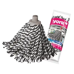 Mop head York Interchangeable ZEBRA – replacement microfiber head for compatible mops