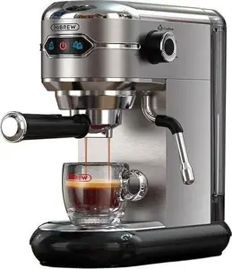 Кофемашина эспрессо HiBREW модель 5907489609081 — компактная бытовая с насосом и рожком
