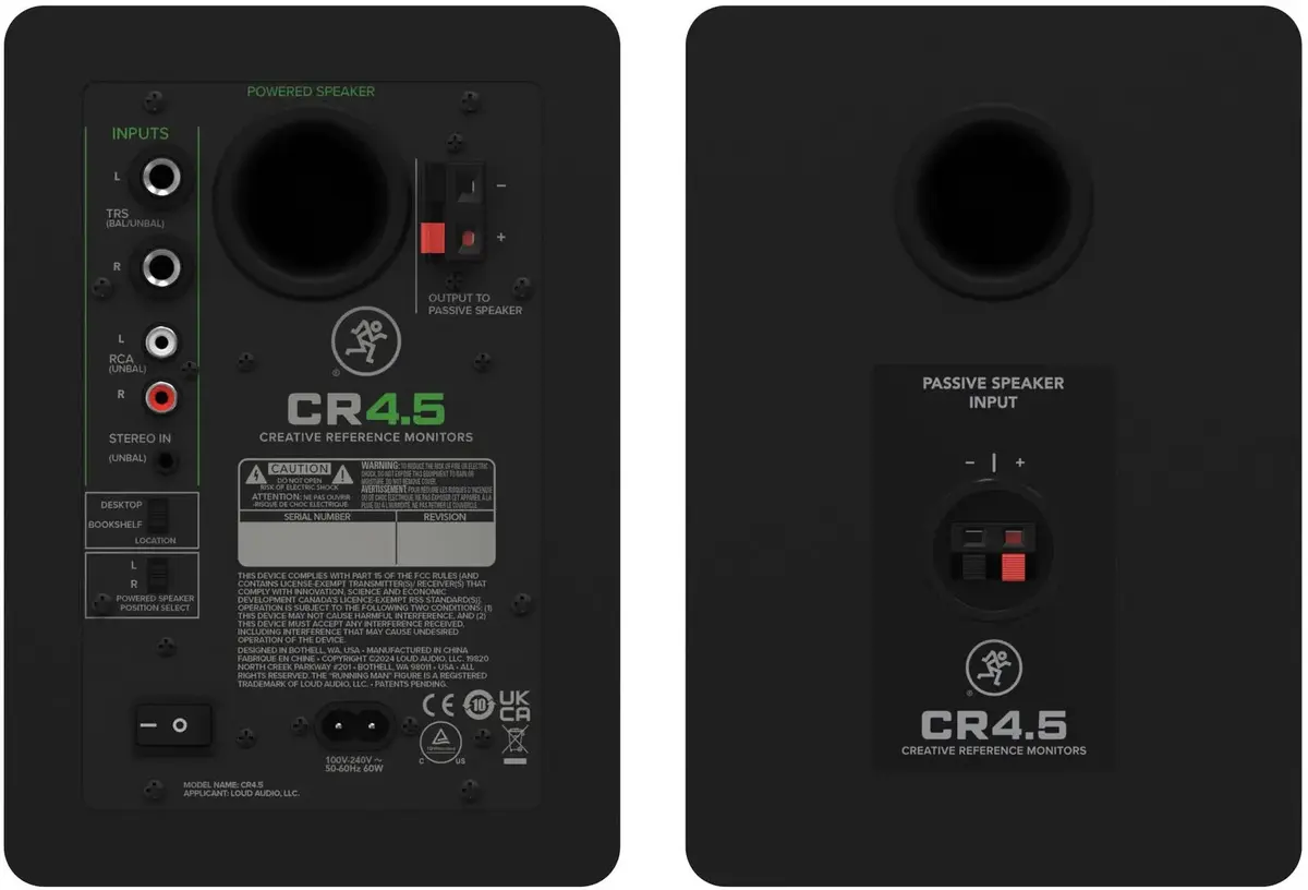 Mackie CR4.5 студийный монитор Photo 3