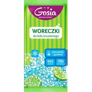 Crushed ice bags Gosia Wstrząśnij i gotowe 8 pcs - disposable crushed-ice bags, ready-to-use