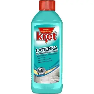 Drain unblock gel Kret KRET_Łazienka 500 g for bathroom drains, gel formula, 500 g